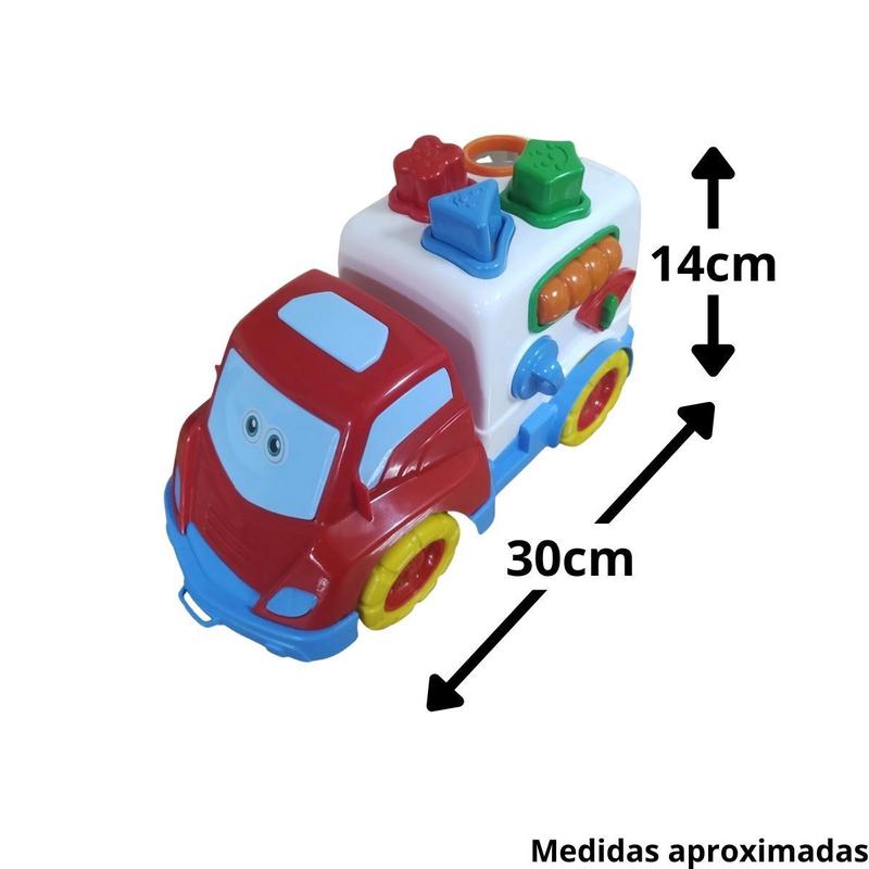 Carrinho Educativo Infantil Tchuco Baby com Bauzinho Samba - Samba